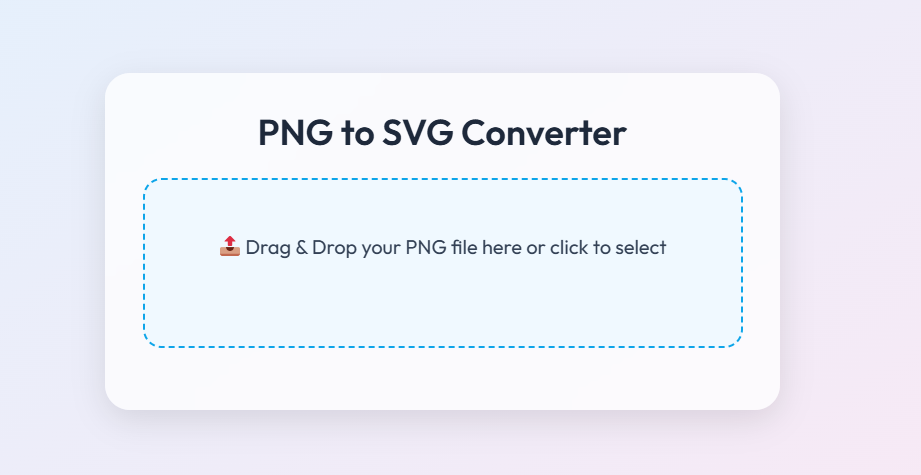 PNG to SVG Converter