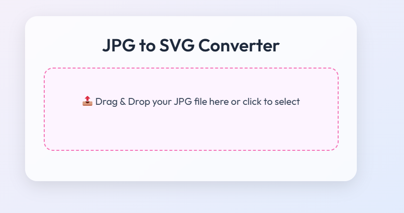 JPG to SVG Converter