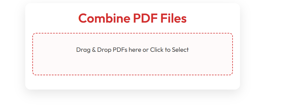 Combine PDF Files Online