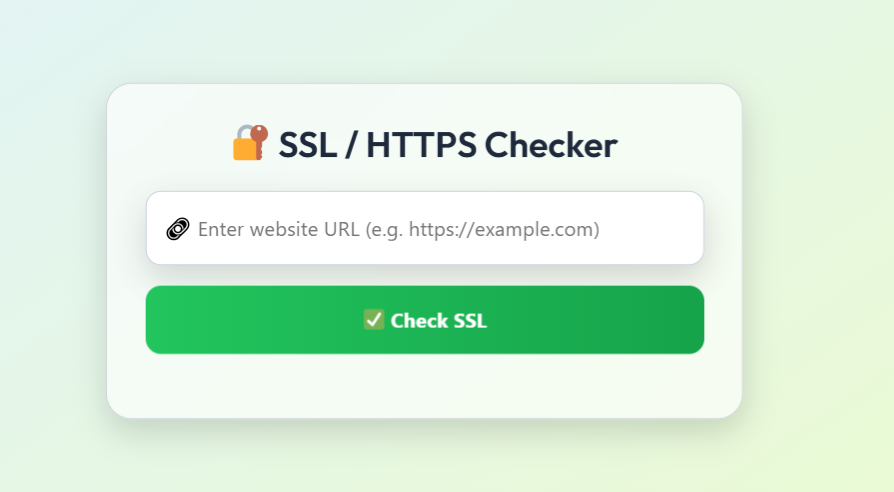 SSL Checker Online