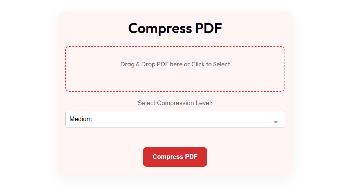 compress pdf