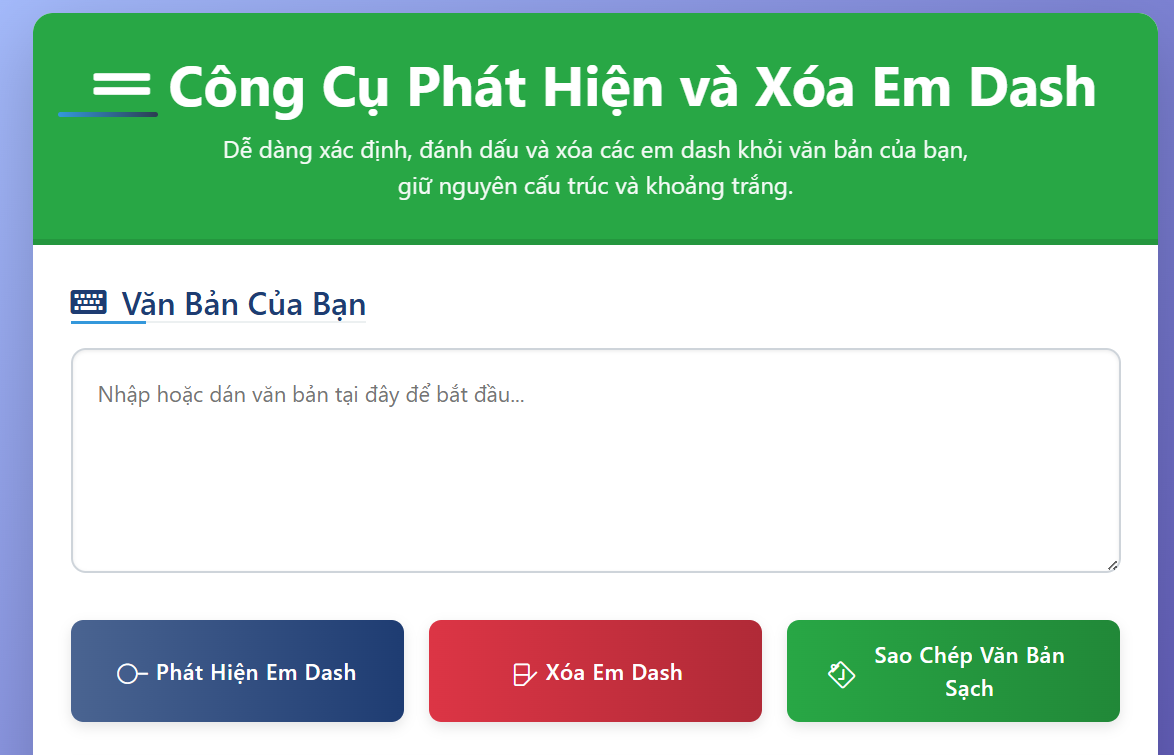 Máy dò dấu gạch ngang Em